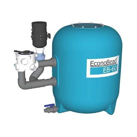 AquaForte Econobead Filter EB60 2" Ventil 63mm